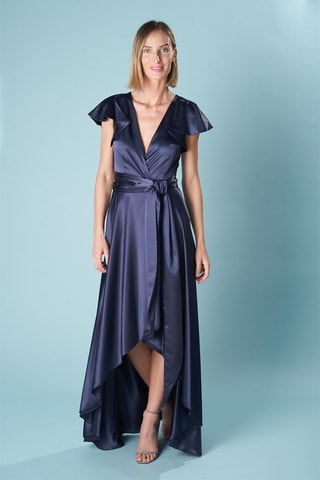 Wikkeljurk Granada - Marineblauw