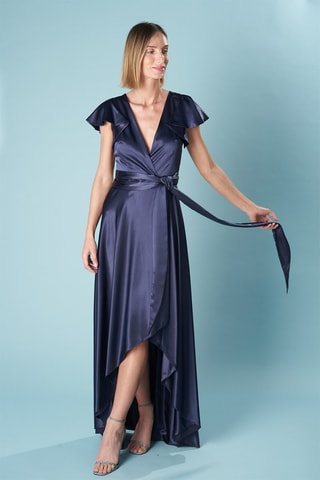 Wikkeljurk Granada - Marineblauw