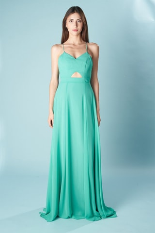 Lange Jurk Mahon - Turquoise