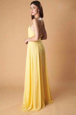 Lange Jurk Mahon - Geel