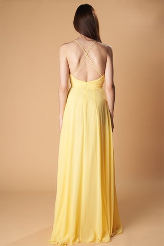 Lange Jurk Mahon - Geel