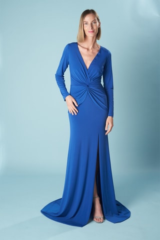 Lange Jurk Viena - Kobaltblauw