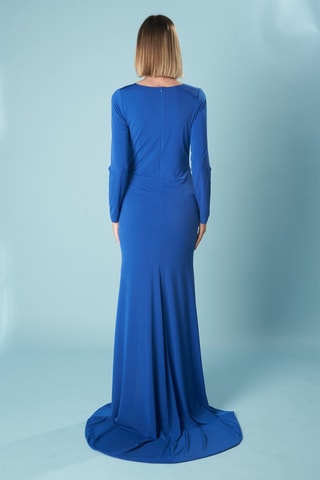 Lange Jurk Viena - Kobaltblauw
