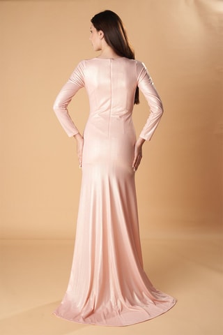 Lange Jurk Viena - Lichtroze