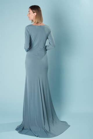 Lange Jurk Viena - Lichtblauw