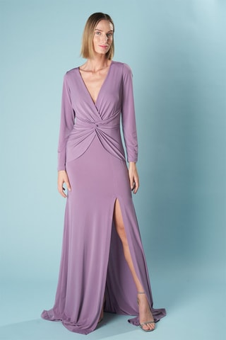 Lange Jurk Viena - Lichtpaars