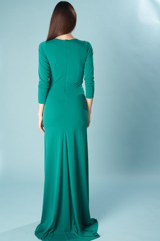 Lange Jurk Viena - Turquoise