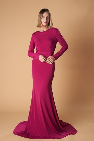 Lange Jurk Verona - Fuchsia