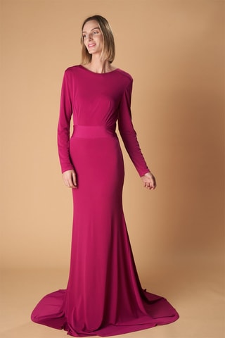 Lange Jurk Verona - Fuchsia
