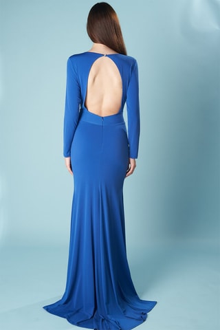 Lange Jurk Verona - Kobaltblauw