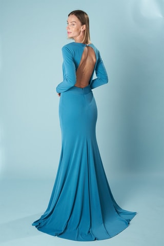 Lange Jurk Verona - Turquoise