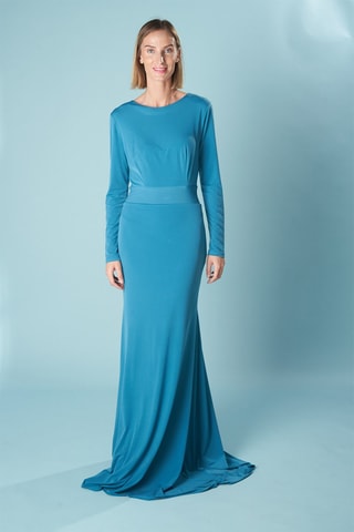 Lange Jurk Verona - Turquoise