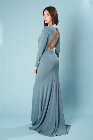 Lange Jurk Verona - Lichtblauw