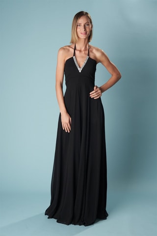 Lange Jurk Monaco - Zwart