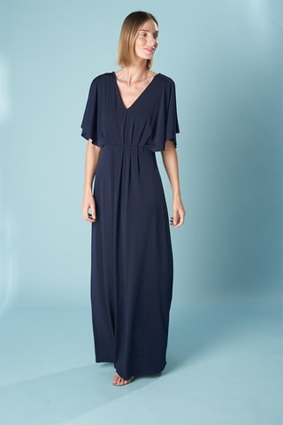 Lange Jurk - Marineblauw