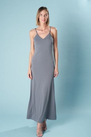 Lange Jurk - Grijs
