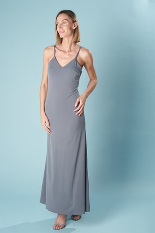 Lange Jurk - Grijs