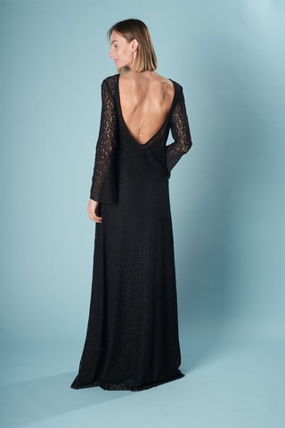 Lange Jurk Nayara - Zwart