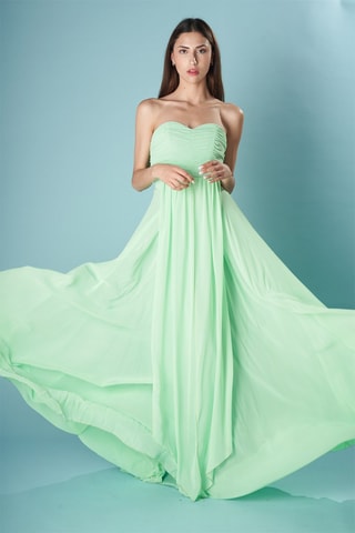 Lange Jurk Reus - Lichtgroen