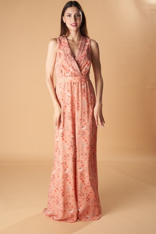 Lange Jurk Ronda - Zalmroze