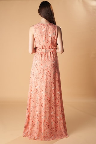 Lange Jurk Ronda - Zalmroze