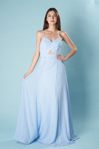 Lange Jurk Mahon - Hemelsblauw