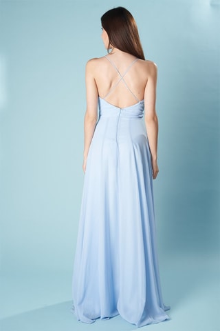 Lange Jurk Mahon - Hemelsblauw