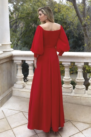 Lange Jurk Venecia - Rood