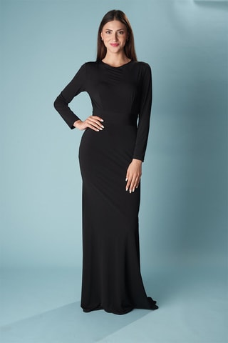 Lange Jurk Verona - Zwart