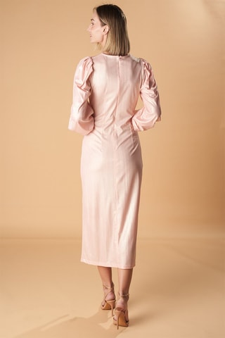 Midi-jurk Minsk - Lichtroze