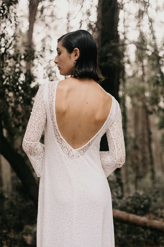 Lange Jurk Nayara - Ivoorkleurig