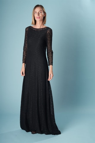 Lange Jurk Eugenia - Zwart