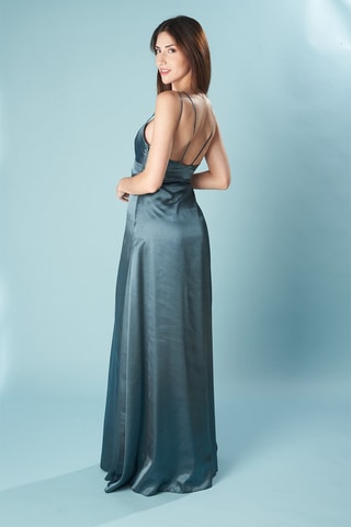 Lange Jurk Barcelona - Donkergroen