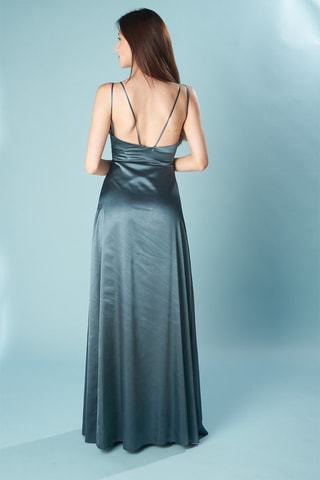 Lange Jurk Barcelona - Donkergroen