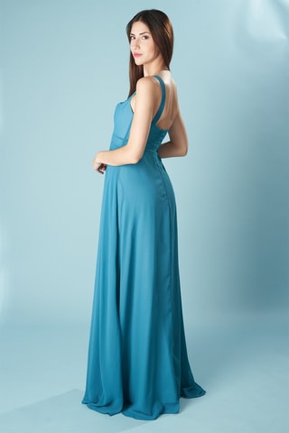 Lange Jurk Silicia - Turquoise