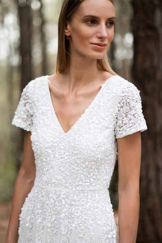 Lange Jurk MOIRA - Wit