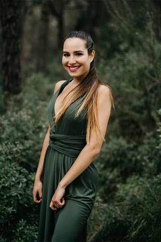 Lange Jurk TUNIQUE - Kaki