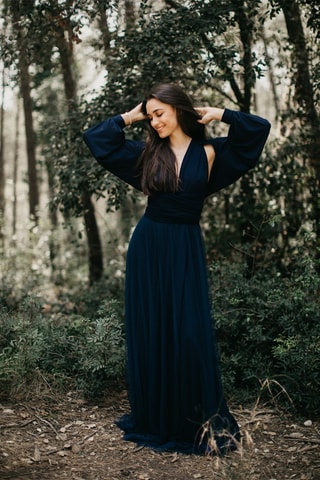 Bolero Mangas - Blauw