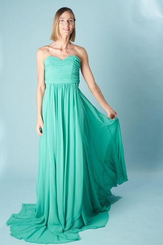 Abito lungo Reus - Turchese