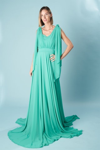 Abito lungo Reus - Turchese
