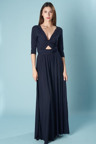 Lange Jurk - Marineblauw