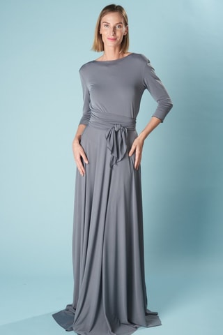 Lange Jurk - Grijs