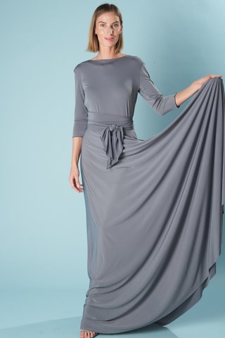 Lange Jurk - Grijs