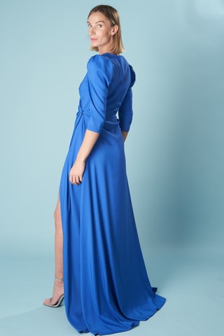 Lange Jurk - Kobaltblauw