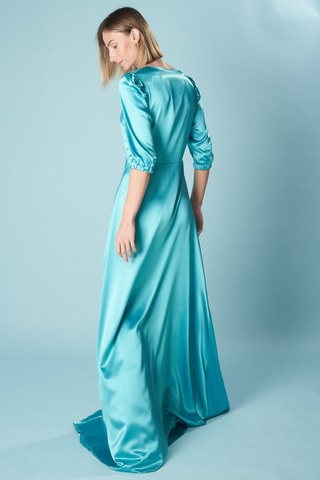 Lange Jurk - Turquoise