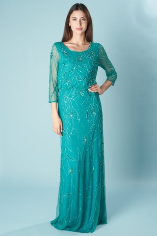 Lange Jurk - Turquoise