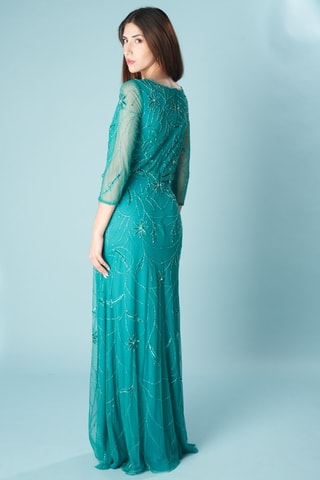 Lange Jurk - Turquoise