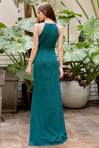 Lange Jurk - Donkergroen