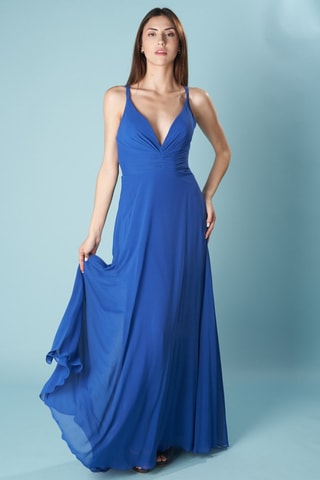 Lange Jurk - Kobaltblauw