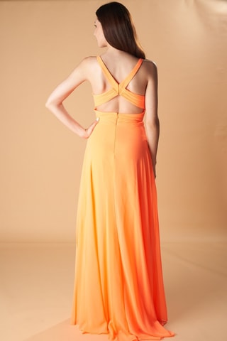 Lange Jurk - Koraalrood